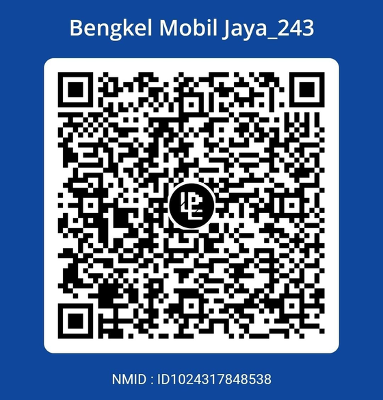 QRIS Bengkel Mobil Jaya_243 untuk donasi ENDEFENDER